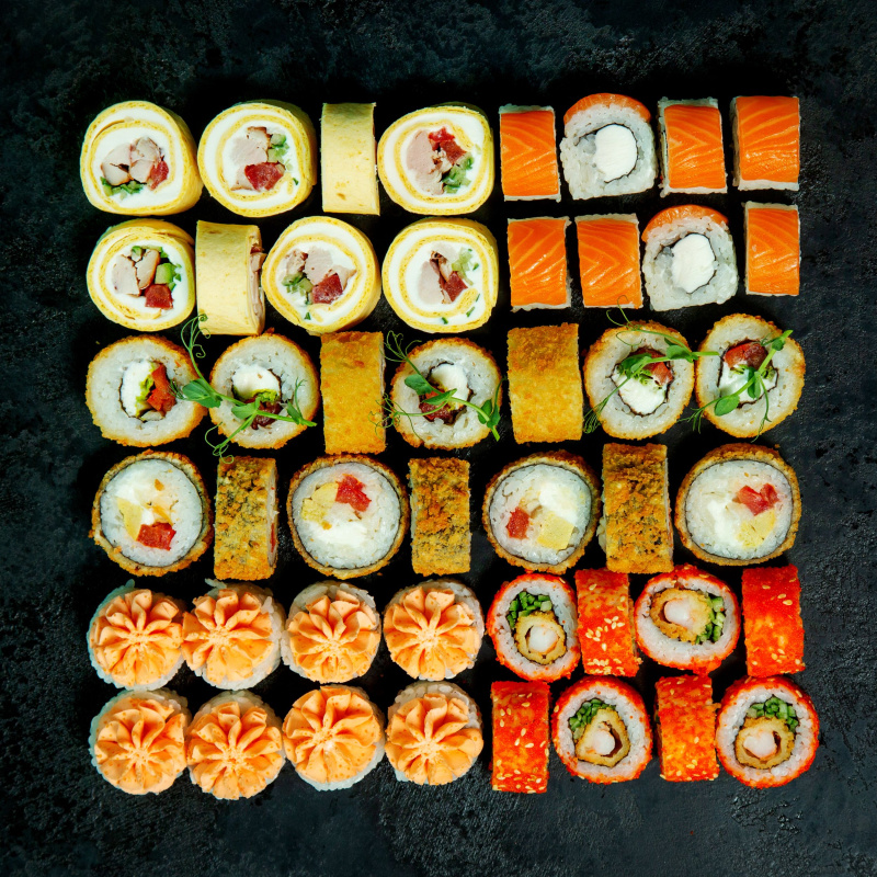 Сет Фирменный (добавки включены) 48 кусочков