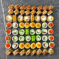 Сет Новогодний (добавки включены) 64 кусочка